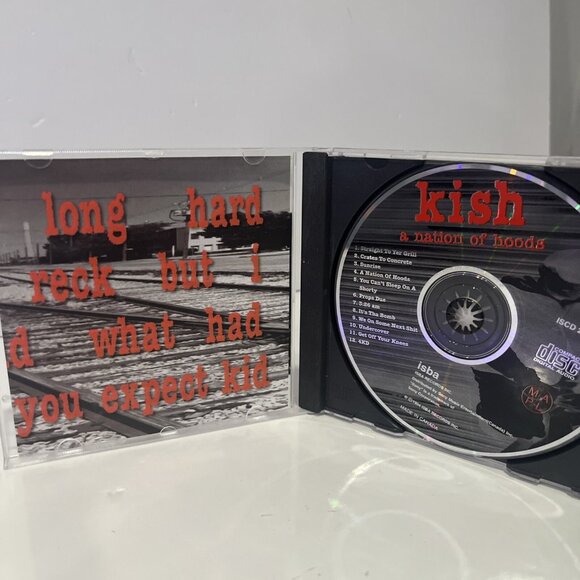 Kish – A Nation Of Hoods CD 1994 ISBA Records - Made in Canada - Hip Hop - Picture 3 of 3